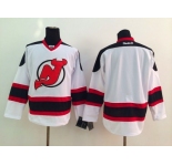 NHL New Jersey Devils blank white Stitched Jerseys