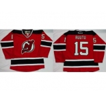 New Jersey Devils #15 Tuomo Ruutu Red Home Stitched NHL Jersey