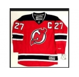Reebok New Jersey Devils #27 Scott Niedermayer Red Home Authentic Stitched NHL Jersey