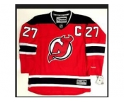 Reebok New Jersey Devils #27 Scott Niedermayer Red Home Authentic Stitched NHL Jersey