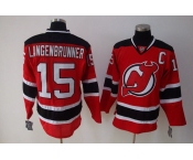 nhl devils langenbrunner #15 red