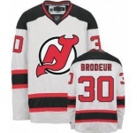 nhl jersey devils #30 brodeur white