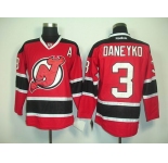 nhl jerseys new jersey devils #3 daneyko redblack