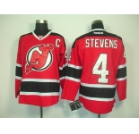 nhl jerseys new jersey devils #4 stevens redblack