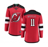 Women New Jersey Devils #11 Brian Boyle Fanatics Branded Red Home Breakaway Hockey Jersey