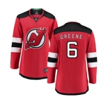 Women New Jersey Devils #6 Andy Greene Fanatics Branded Red Home Breakaway Hockey Jersey