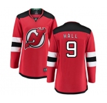 Women New Jersey Devils #9 Taylor Hall Fanatics Branded Red Home Breakaway Hockey Jersey