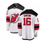 Youth New Jersey Devils #16 Steve Santini Fanatics Branded White Away Breakaway Hockey Jersey