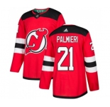 Youth New Jersey Devils #21 Kyle Palmieri Authentic Red Home Hockey Jersey