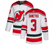 Youth New Jersey Devils #3 Ken Daneyko Authentic White Alternate Hockey Jersey