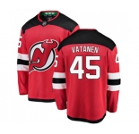 Youth New Jersey Devils #45 Sami Vatanen Fanatics Branded Red Home Breakaway Hockey Jersey