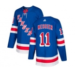 Adidas New York Rangers #11 Mark Messier Premier Royal Blue Home NHL Jersey