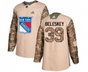 Adidas New York Rangers #39 Matt Beleskey Authentic Camo Veterans Day Practice NHL Jersey