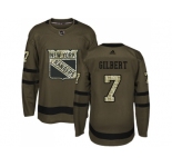 Adidas New York Rangers #7 Rod Gilbert Green Salute to Service Stitched NHL Jersey