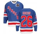 CCM New York Rangers #26 Joe Kocur Authentic Royal Blue 75TH Throwback NHL Jersey