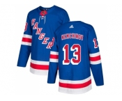 Men Adidas New York Rangers #13 Sergei Nemchinov Royal Blue Home Authentic Stitched NHL Jersey