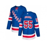 Men Adidas New York Rangers #55 Nick Holden Royal Blue Home Authentic Stitched NHL Jersey