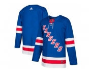 Men Adidas New York Rangers Blank Royal Blue Home Authentic Stitched NHL Jersey