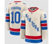 Men's New York Rangers #10 Artemi Panarin Cream 2026 Winter Classic Stitched Hockey Jersey