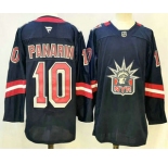 Men's New York Rangers #10 Artemi Panarin Navy Reverse Retro Authentic Jersey