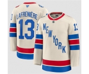 Men's New York Rangers #13 Alexis Lafreniere Cream 2026 Winter Classic Stitched Hockey Jersey