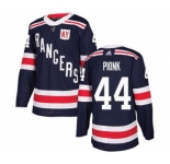Men's New York Rangers #44 Neal Pionk Navy Blue 2018 Winter Classic Stitched Hockey Jersey