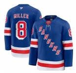 Men's New York Rangers #8 J.T. Miller Royal 2024-25 Home Stitched Hockey Jersey