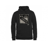 Men's New York Rangers Black Rink Warrior Pullover Hoodie