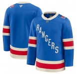 Men's New York Rangers Blank Blue Centennial Stitched Hockey Jersey