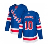 Men's Rangers #10 Artemi Panarin Royal Blue Home Stitched Hockey Jersey