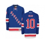 Men's Reebok New York Rangers #10 J.T. Miller Premier Royal Blue Home NHL Jersey