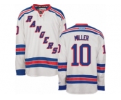 Men's Reebok New York Rangers #10 J.T. Miller Premier White Away NHL Jersey