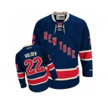 Men's Reebok New York Rangers #22 Nick Holden Authentic Navy Blue Third NHL Jersey
