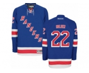 Men's Reebok New York Rangers #22 Nick Holden Authentic Royal Blue Home NHL Jersey