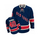Men's Reebok New York Rangers #40 Michael Grabner Authentic Navy Blue Third NHL Jersey