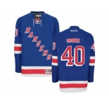 Men's Reebok New York Rangers #40 Michael Grabner Authentic Royal Blue Home NHL Jersey