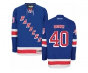 Men's Reebok New York Rangers #40 Michael Grabner Authentic Royal Blue Home NHL Jersey