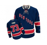 Men's Reebok New York Rangers #73 Brandon Pirri Authentic Navy Blue Third NHL Jersey