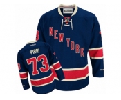 Men's Reebok New York Rangers #73 Brandon Pirri Authentic Navy Blue Third NHL Jersey