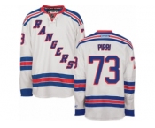 Men's Reebok New York Rangers #73 Brandon Pirri Authentic White Away NHL Jersey