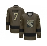 New York Rangers #7 Rod Gilbert Green Salute to Service Stitched NHL Jersey