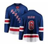 New York Rangers #8 Kevin Klein Fanatics Branded Royal Blue Home Breakaway NHL Jersey