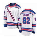 New York Rangers #82 Joey Keane Fanatics Branded White Away Breakaway NHL Jersey