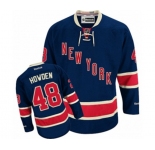 Reebok New York Rangers #48 Brett Howden Authentic Navy Blue Third NHL Jersey