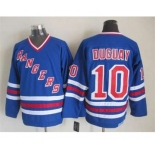 nhl jerseys new york rangers #10 duguay blue[duguay]