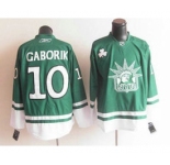 nhl jerseys new york rangers #10 gaborik green