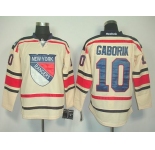 nhl jerseys new york rangers #10 gaborik white[2011 new]