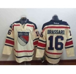 nhl jerseys new york rangers #16 brassard white[brassard]