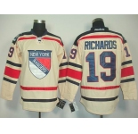 nhl jerseys new york rangers #19 richards white[2011 new]
