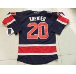 nhl jerseys new york rangers #20 kreider dk.blue[kreider]